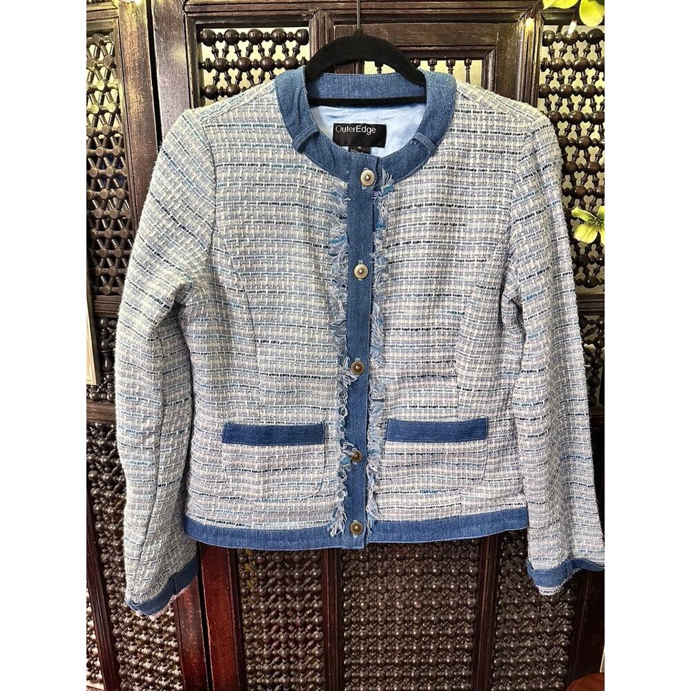 Outer Edge Tweed Blazer
